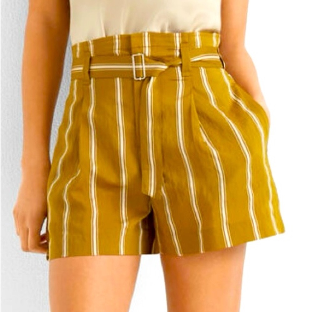 CLUB MONACO paperbag-waist short SIZE 0